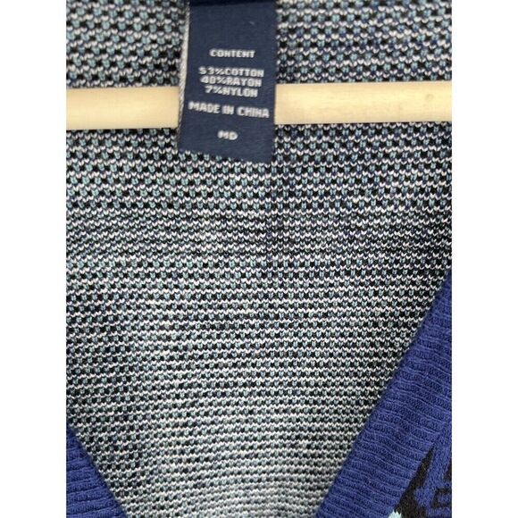 BBC DR WHO Hot Topic Size Medium Cardigan Sweater Tardis Phone Booth Button Up - Picture 4 of 5